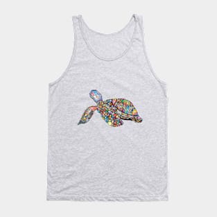 Psychedelic Turtle Tank Top